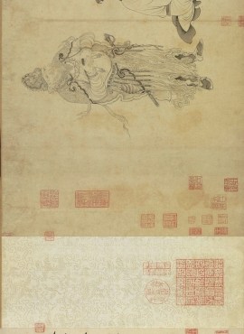 b5027002《西岳降灵图卷》宋代画家李公麟高清作品