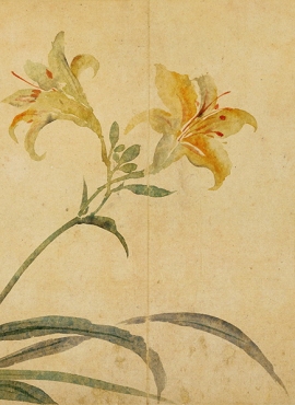 b2124024《花鸟草虫八开之七》清代画家恽寿平高清作品