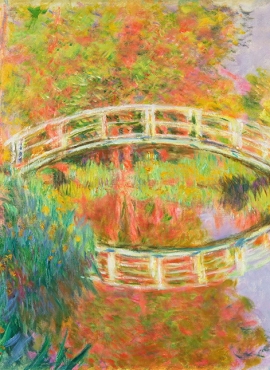 a002098《日本桥》法国画家克劳德·莫奈高清作品