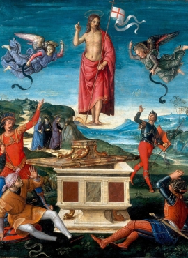 基督复活拉斐尔图片